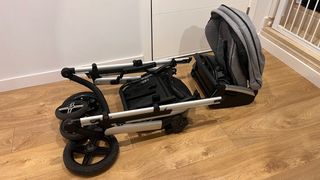 Carricoche dos piezas gris Bebecar