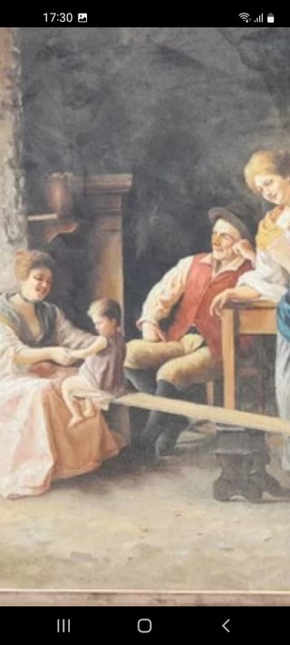 CUADRO PINTADO AL ÓLEO 