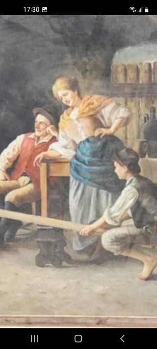 CUADRO PINTADO AL ÓLEO 