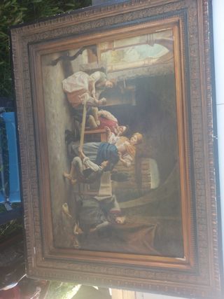 CUADRO PINTADO AL ÓLEO 
