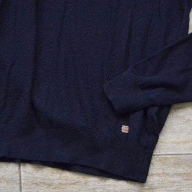 Lote 2 jerseys hombre punto azul marino talla M