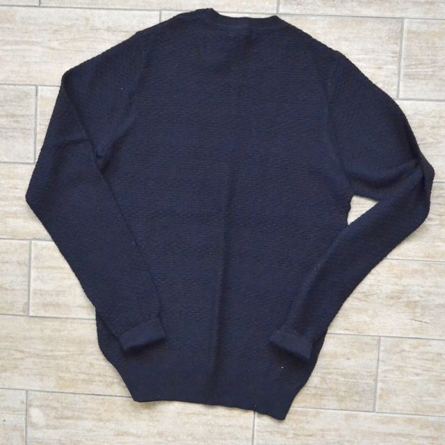 Lote 2 jerseys hombre punto azul marino talla M