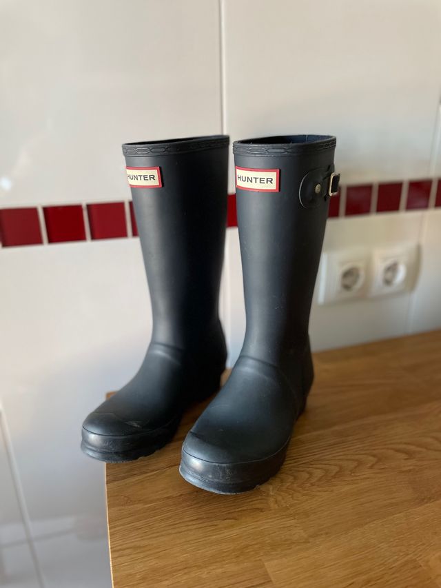 Hunter botas azul