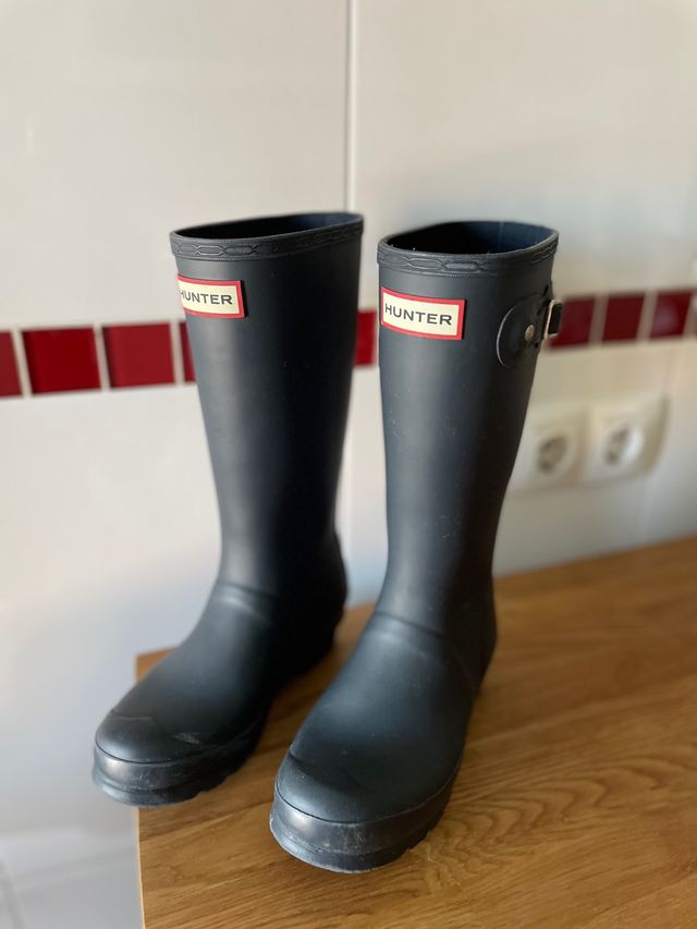 Hunter botas azul