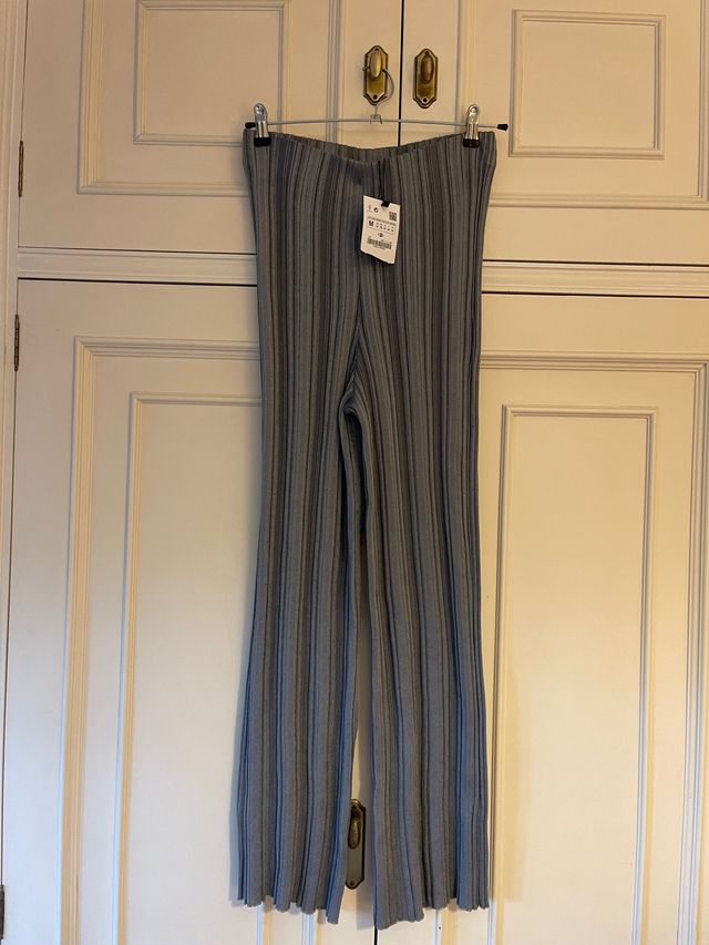 Pantalones Zara grises