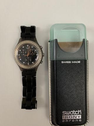 swatch chrome irony reloj