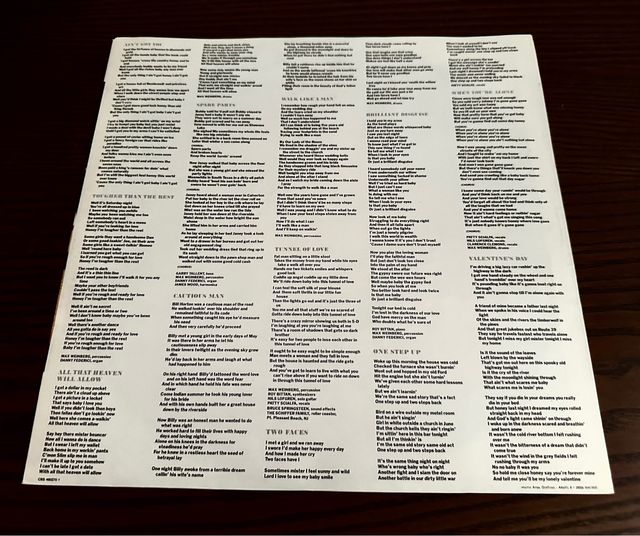 Bruce Springsteen – Tunnel Of Love