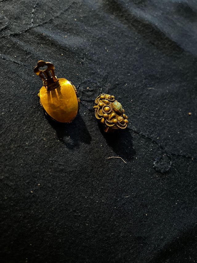 orecchini a clip vintage