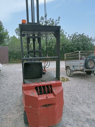 carretilla  linde elevadora. gasoil   