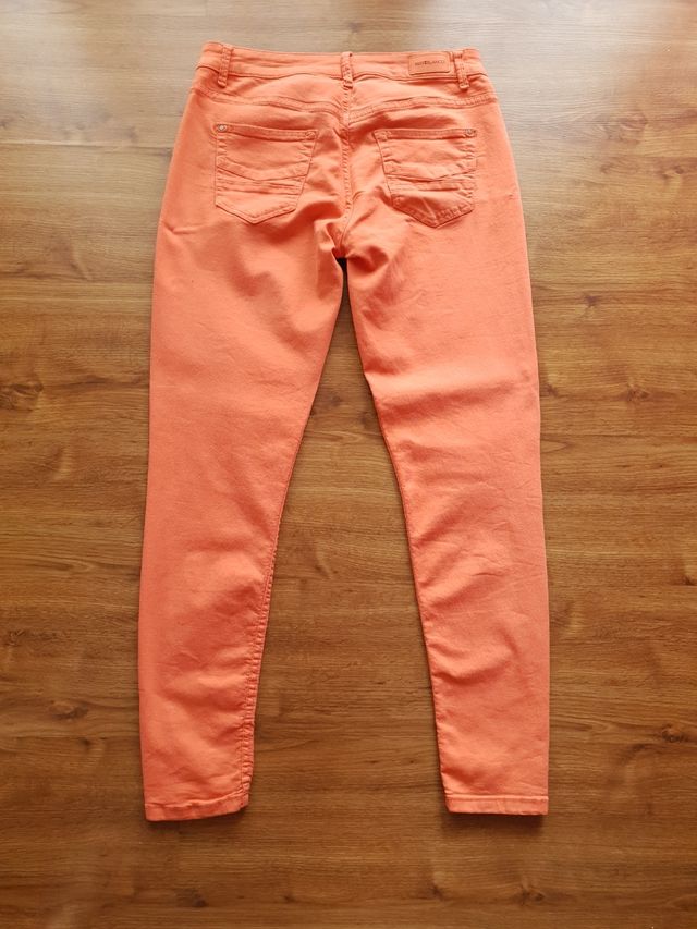 Pantalón largo color salmón