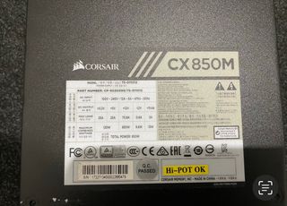 Fuente Alimentación Corsair CX850M 850W