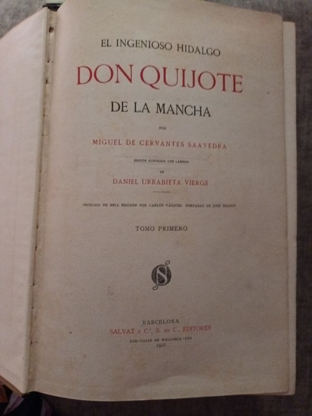 Libros DON QUIJOTE