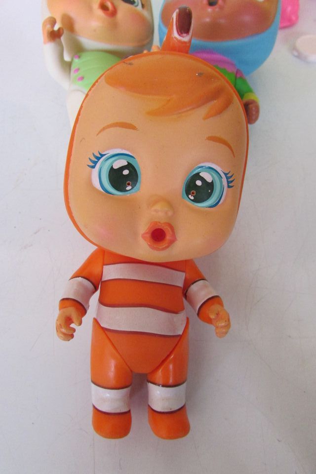 Pack 3 Bebés Llorones con casitas y complementos