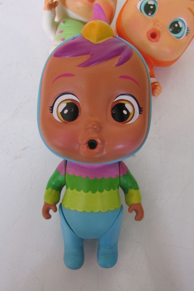 Pack 3 Bebés Llorones con casitas y complementos