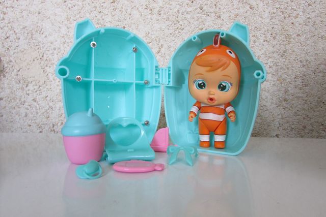 Pack 3 Bebés Llorones con casitas y complementos