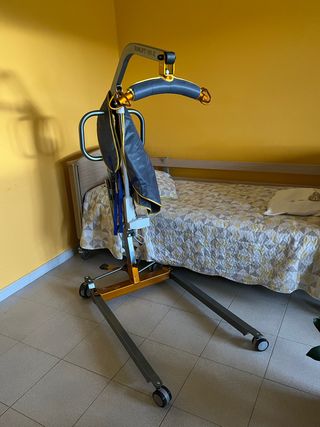 Grúa sanitaria eléctrica