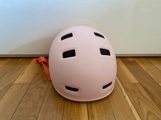 casco rosa infantil. bicicleta - patin XS