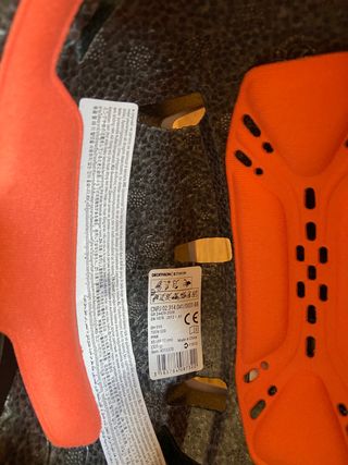 casco rosa infantil. bicicleta - patin XS