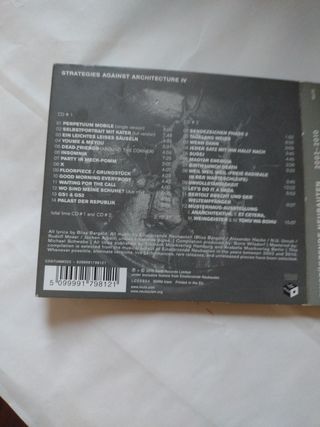 EINSTURZENDE NEUBAUTEN 2 CDs Strategies 