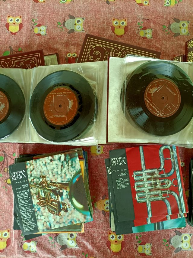 Raccolta vinili "la storia della musica"