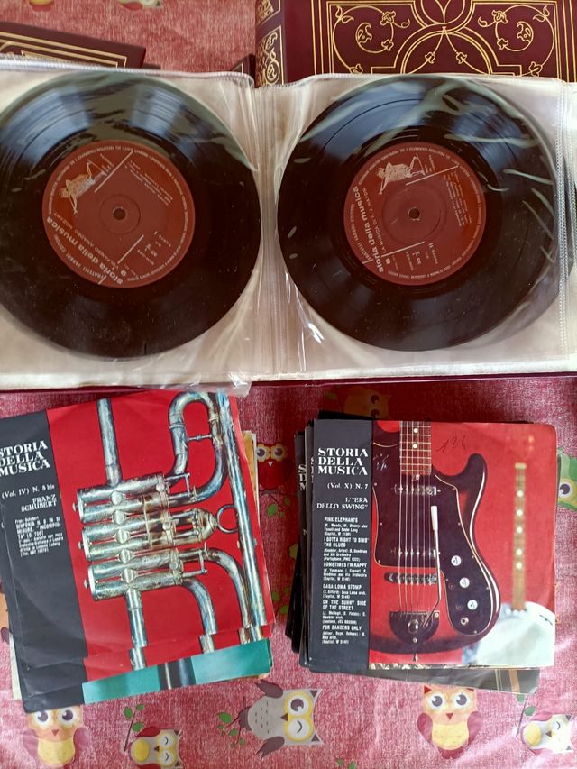 Raccolta vinili "la storia della musica"