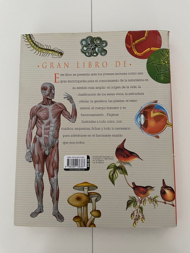 GRAN LIBRO DE LA NATURALEZA ED. TODOLIBRO