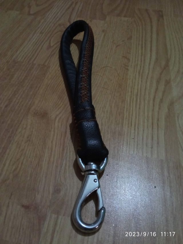 ♥️ Correa de piel corta para perro grande.