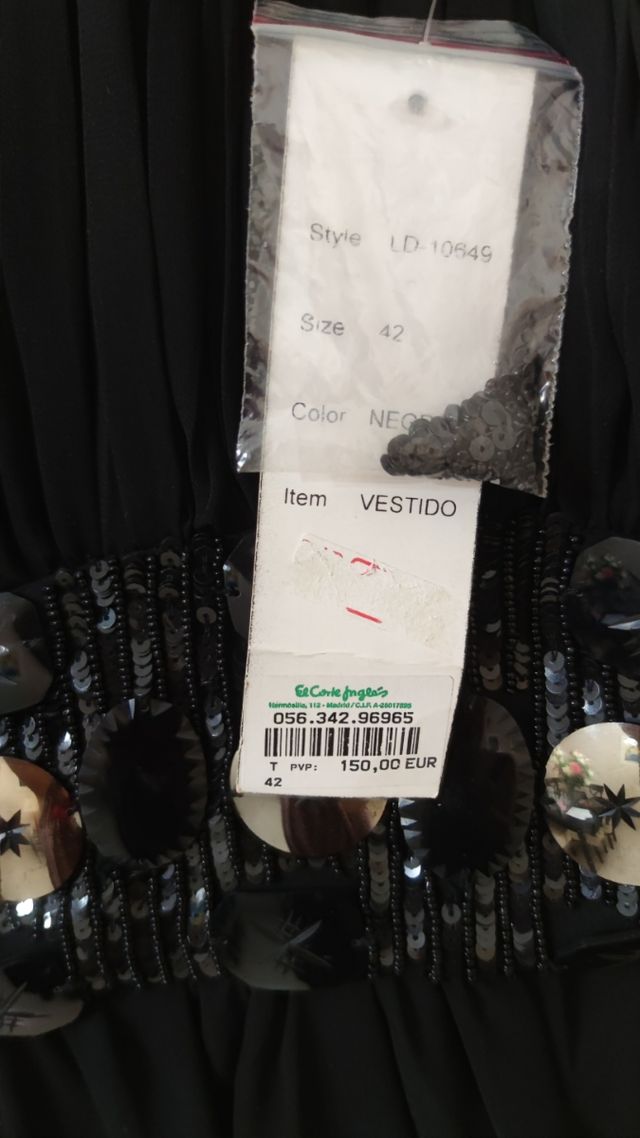 VESTIDO LARGO DE FIESTA