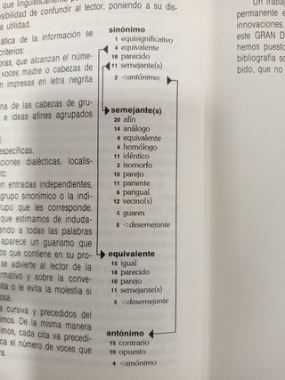 DICCIONARIO de SINÓNIMOS y ANTÓNIMOS