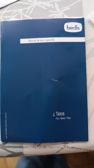 Somier articulado y colchón 105x190