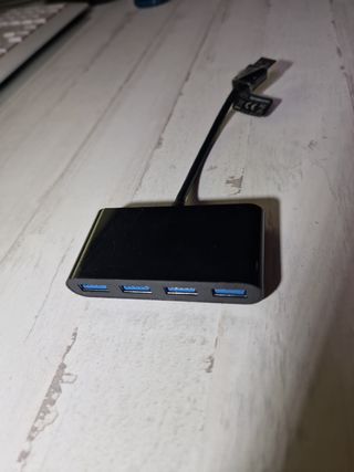 Adaptador 4 puertos USB