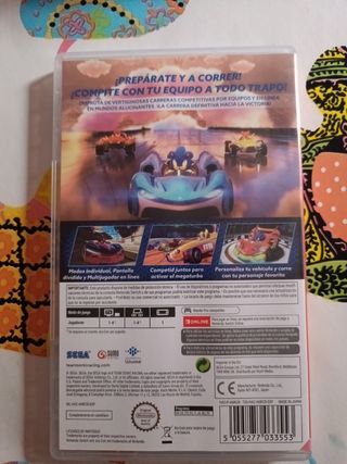 Team Sonic Racing para Nintendo Switch