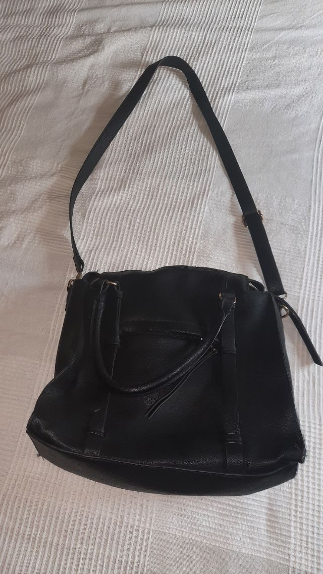 Bolso negro gran capacidad