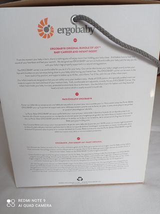 Mochila portabebés ERGOBABY