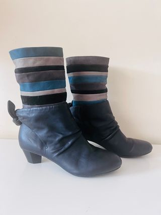 botines de piel camper casi nuevo