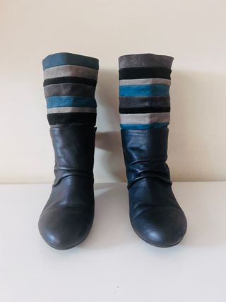 botines de piel camper casi nuevo