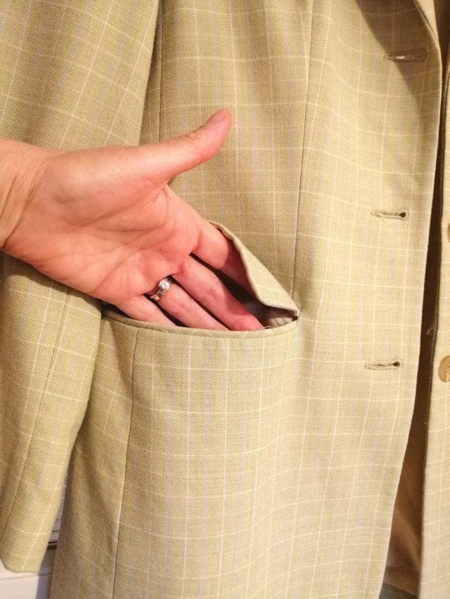 Giacca da mezza stagione in misto lana