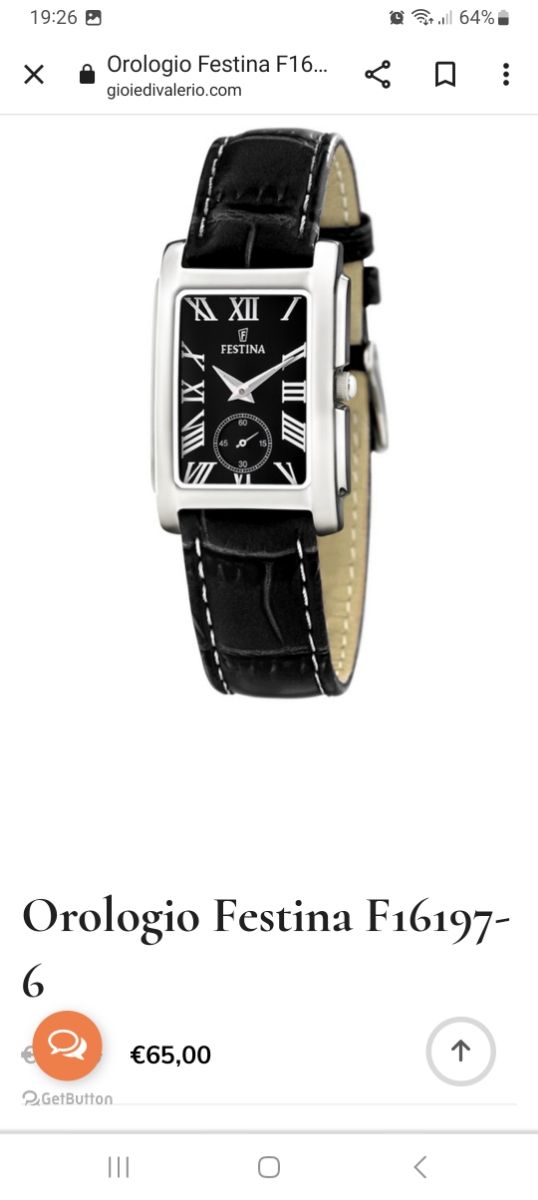 Reloj Festina F16197