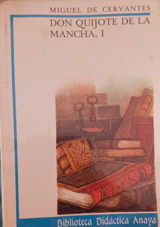 Libro "Don Quijote de la Mancha"
