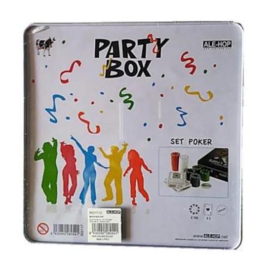 Caja de Poker con 2 Barajas y Fichas de Ale-Hop