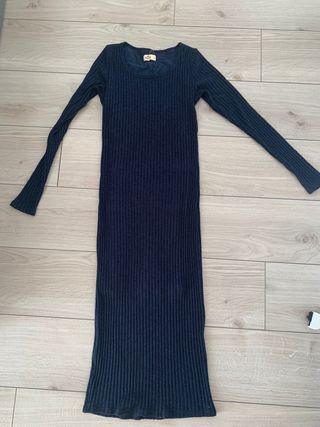 vestido de punto Hollister