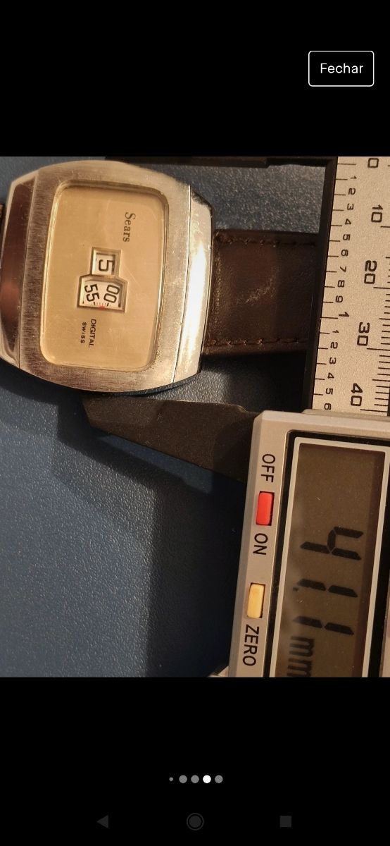 Relógio vintage Sears digital - Suisse