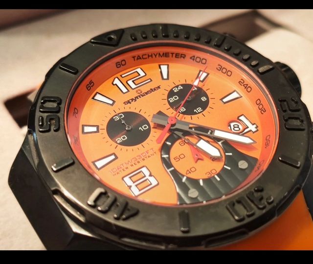 Relógio Spymaster cronógrafo