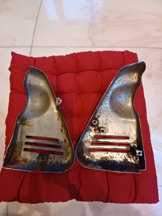 Honda cb 900 tapas laterales cromadas