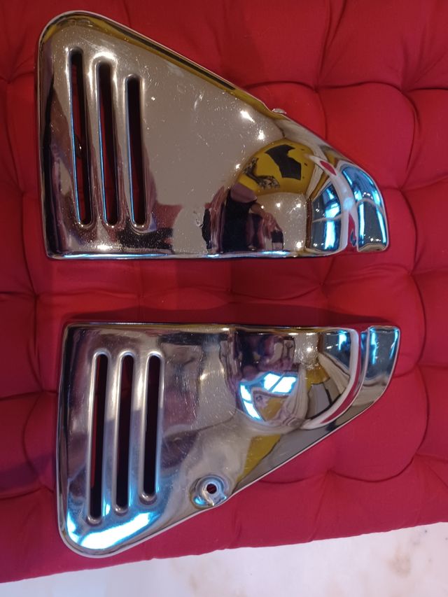 Honda cb 900 tapas laterales cromadas