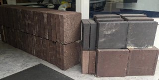 Ladrillos refractarios en buen estado