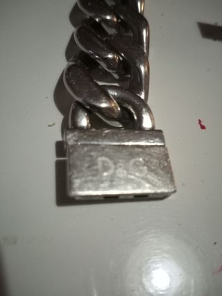 Pulsera y anillo Dolce Gabanna caballero.