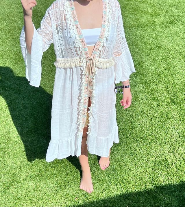 BELLISSIMO ABITO CAFTANO IBIZENCO