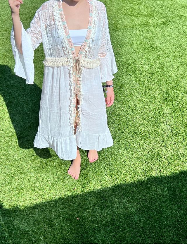 BELLISSIMO ABITO CAFTANO IBIZENCO