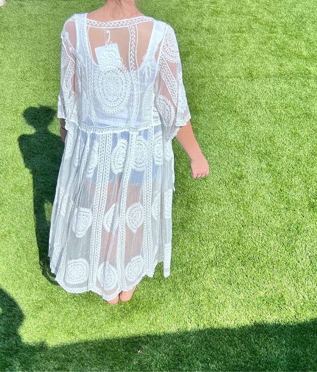 BELLISSIMO ABITO CAFTANO IBIZENCO